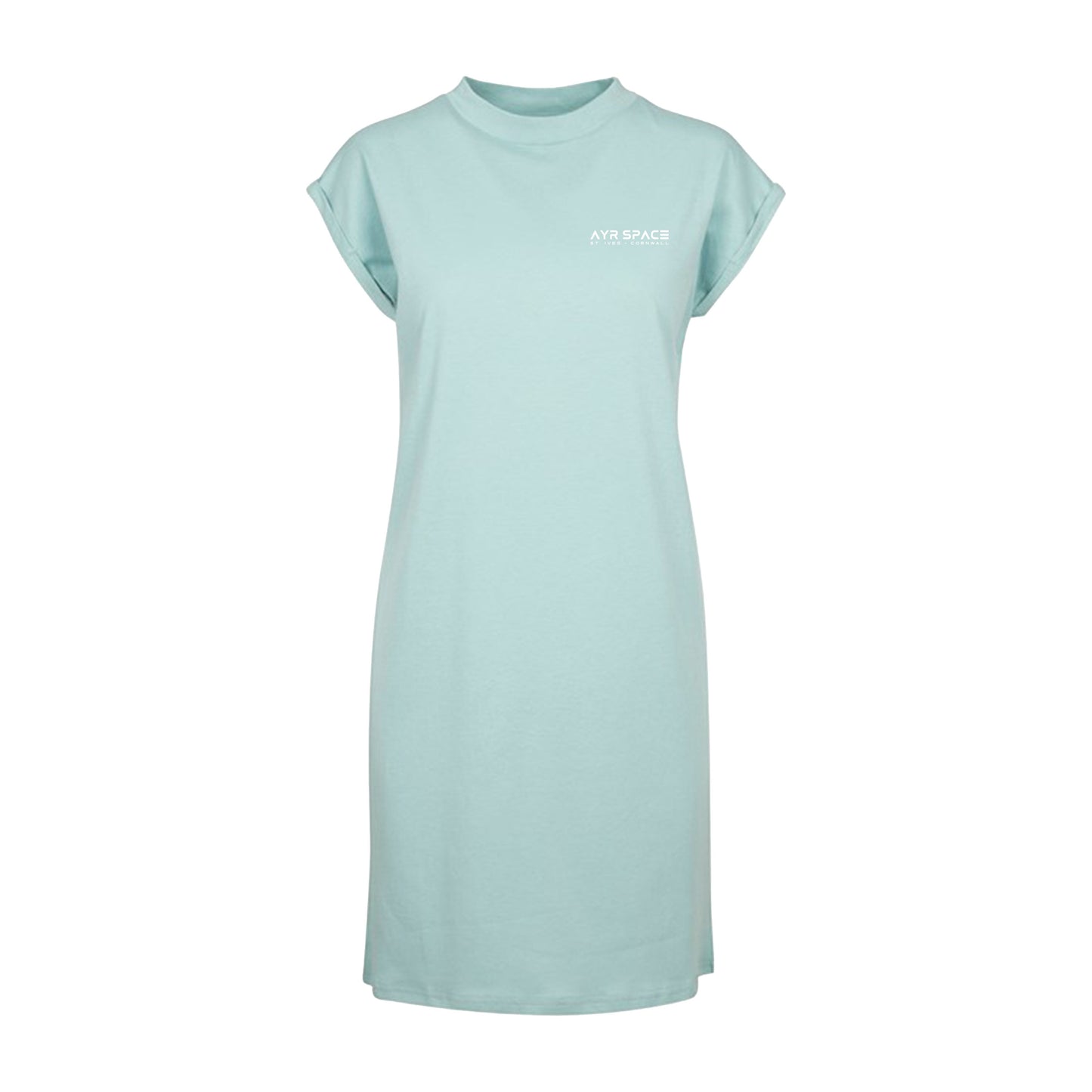 Title (O.G) T Shirt Dress - Turquoise