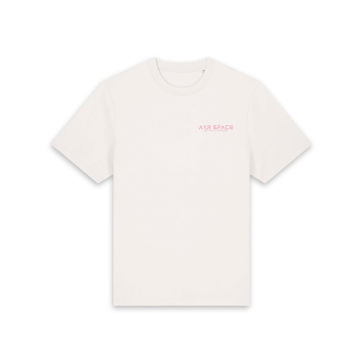 SIGNATURE ST. IVES T SHIRT - OFF-WHITE/BUBBLEGUM